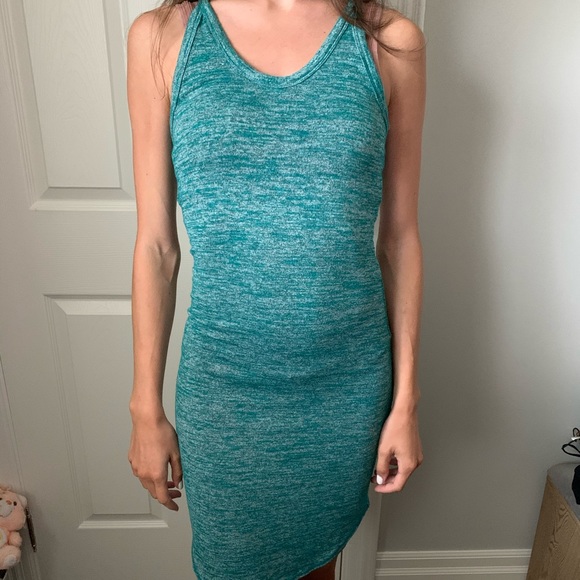 Aritzia Wilfred Free Yasmin Dress in Teal 🐬 - Picture 2 of 8